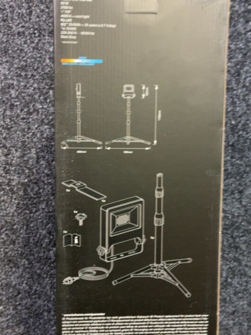 1605469-6 LED-Arbetslampa på stativ - Ledvance LED WORKLIGHT 1X30W 840 TRIPOD
