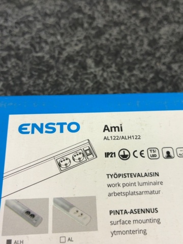 1605479-7 4 st LED-bänkarmatur Ensto Ami