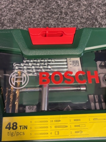 1605481-5 2 st Borr- och bitssatser - Bosch 48-delar