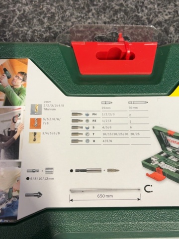 1605481-7 2 st Borr- och bitssatser - Bosch 48-delar
