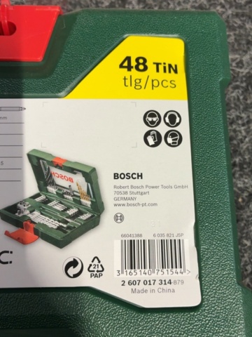 1605481-8 2 st Borr- och bitssatser - Bosch 48-delar