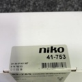 1605487-4 2 st Närvarosensorer - Niko 41-753