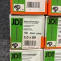 1605491-5 1000 st Universalskruv 5.0x80mm, JD plus