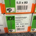 1605491-8 1000 st Universalskruv 5.0x80mm, JD plus