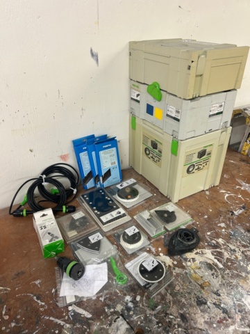 1600282-1 Samling med slip- och maskintillbehör - Festool
