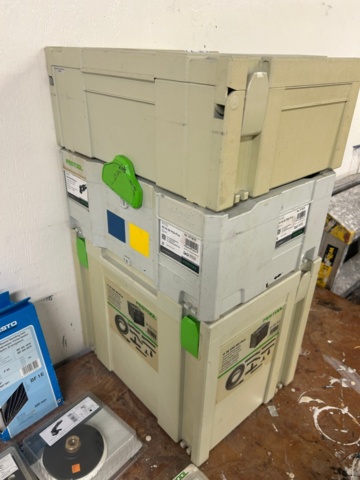 1600282-4 Samling med slip- och maskintillbehör - Festool