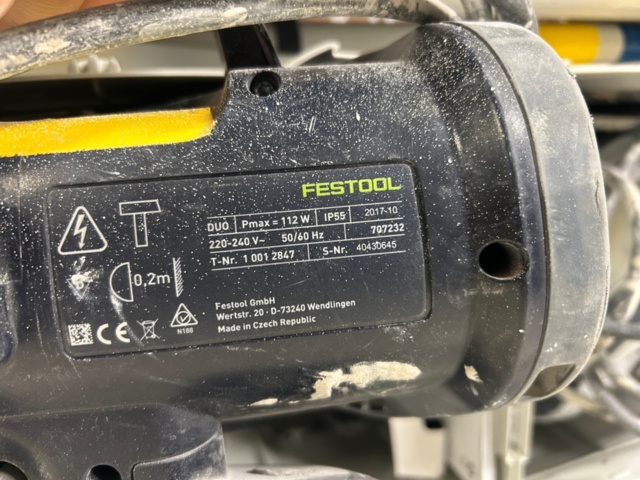 1600286-6 Arbetsbelysning 2 st med stativ och förvaringslådor - Festool