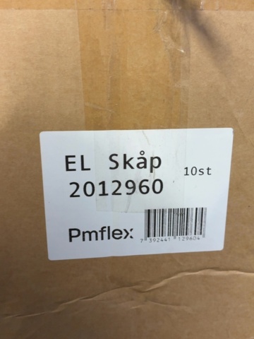 1605512-3 10 st Förvaringsskåp för säkringar - Pmflex