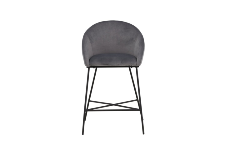 1600766-2 Velvet barstol 4st