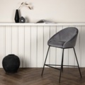 1600766-1 Velvet barstol 4st