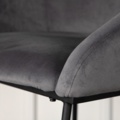 1600766-4 Velvet barstol 4st