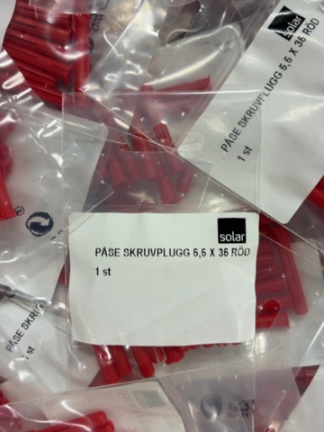 1605513-4 Parti med skruvplugg