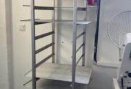 1373350 Sheet metal cart with sheets