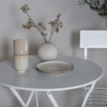 1600776-4 Marseille Foldable stål bistro set - vit