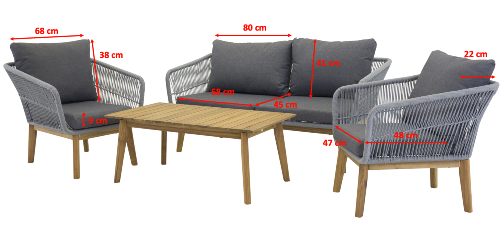1600802-1 Cushion set Chania soffa