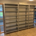 1594886-2 Sheet metal shelves 17 sections - Constructor