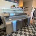 1373356-1 Pizzakylbänk med kylränna och granitskiva – GastroTeam VRX2200/330
