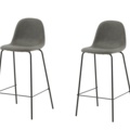 1600874-4 Plaza matstol & Polar barstol & Velvet matstol