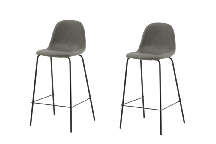 1600874-4 Plaza matstol & Polar barstol & Velvet matstol