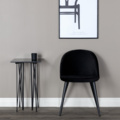 1600874-8 Plaza matstol & Polar barstol & Velvet matstol