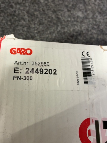 1605527-14 Garo PN kapslingar för bilvärmarinsatser