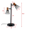 1600887-5 Fall -pendant - black/black & Atticus bord