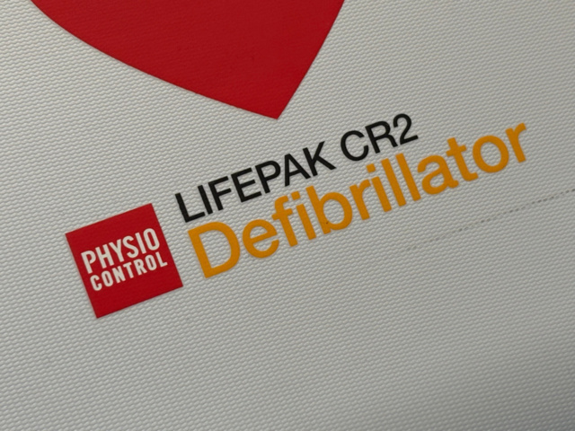 1548272-6 Defibrillator med första hjälpen-kit - Physio-Control LIFEPAK CR2