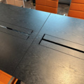 1548278-4 Konferensmöblemang - Konferensbord, 8 st karmstolar, sittbänkar och whiteboardtavla - Lammhults