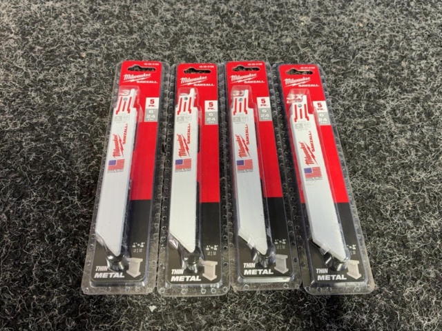 1605545-2 4 paket á 5st tigersågsblad Milwaukee