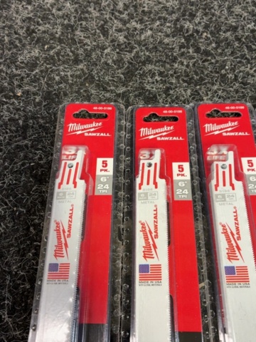 1605545-4 4 paket á 5st tigersågsblad Milwaukee