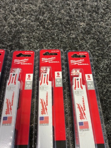 1605545-5 4 paket á 5st tigersågsblad Milwaukee