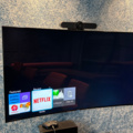 1548279-2 Smart-TV 65" med konferensutrustning och mediamöbel - Samsung / Logitech