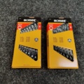 1605733-1 2 st set Fasta Ringnycklar Ironside 8-22 mm