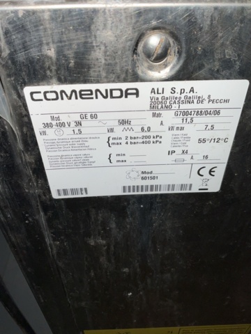 1474106-7 Diskmaskin - Comenda