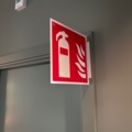 1548403-8 Brandsläckare 8 st med väggfästen och skyltar