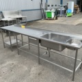 1474138-8 Rostfri bänk