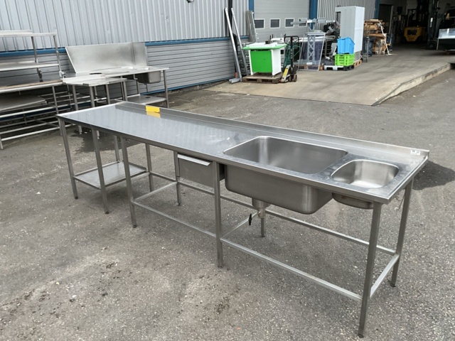 1474138-8 Rostfri bänk