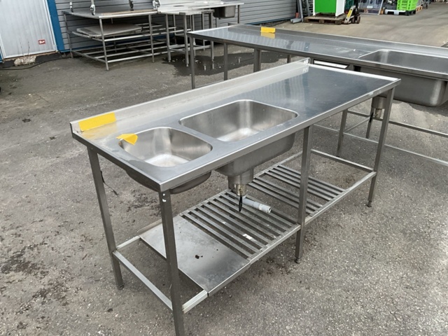 1474139-8 Rostfri bänk