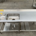 1474139-10 Rostfri bänk