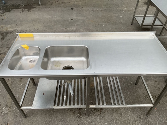 1474139-10 Rostfri bänk