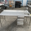 1474140-7 Rostfri bänk