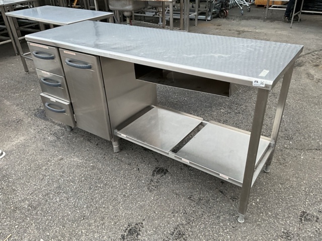 1474141-11 Rostfri bänk
