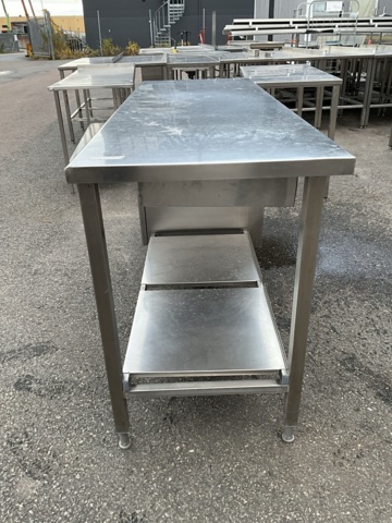 1474141-12 Rostfri bänk