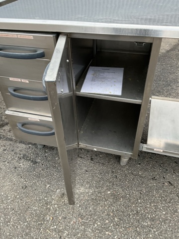 1474141-14 Rostfri bänk
