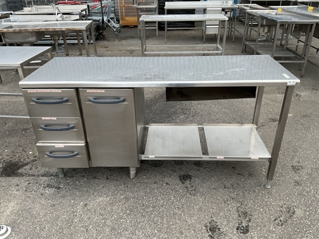 1474141-15 Rostfri bänk