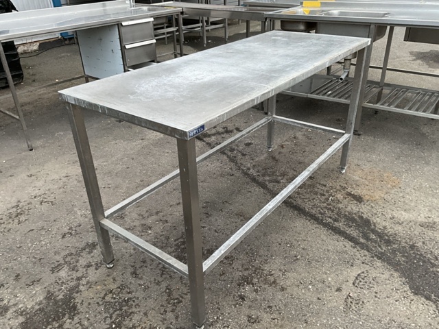 1474142-7 Rostfri bänk