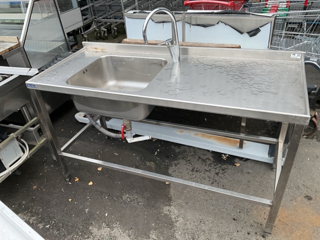 1474143-7 Rostfri bänk