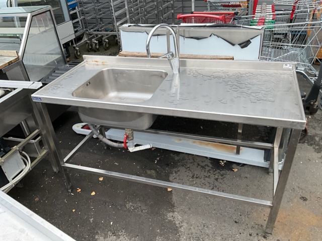 1474143-11 Rostfri bänk