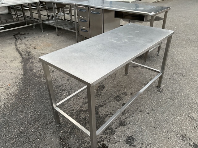 1474144-8 Rostfri bänk