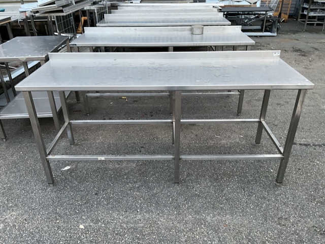 1474150-6 Rostfri bänk